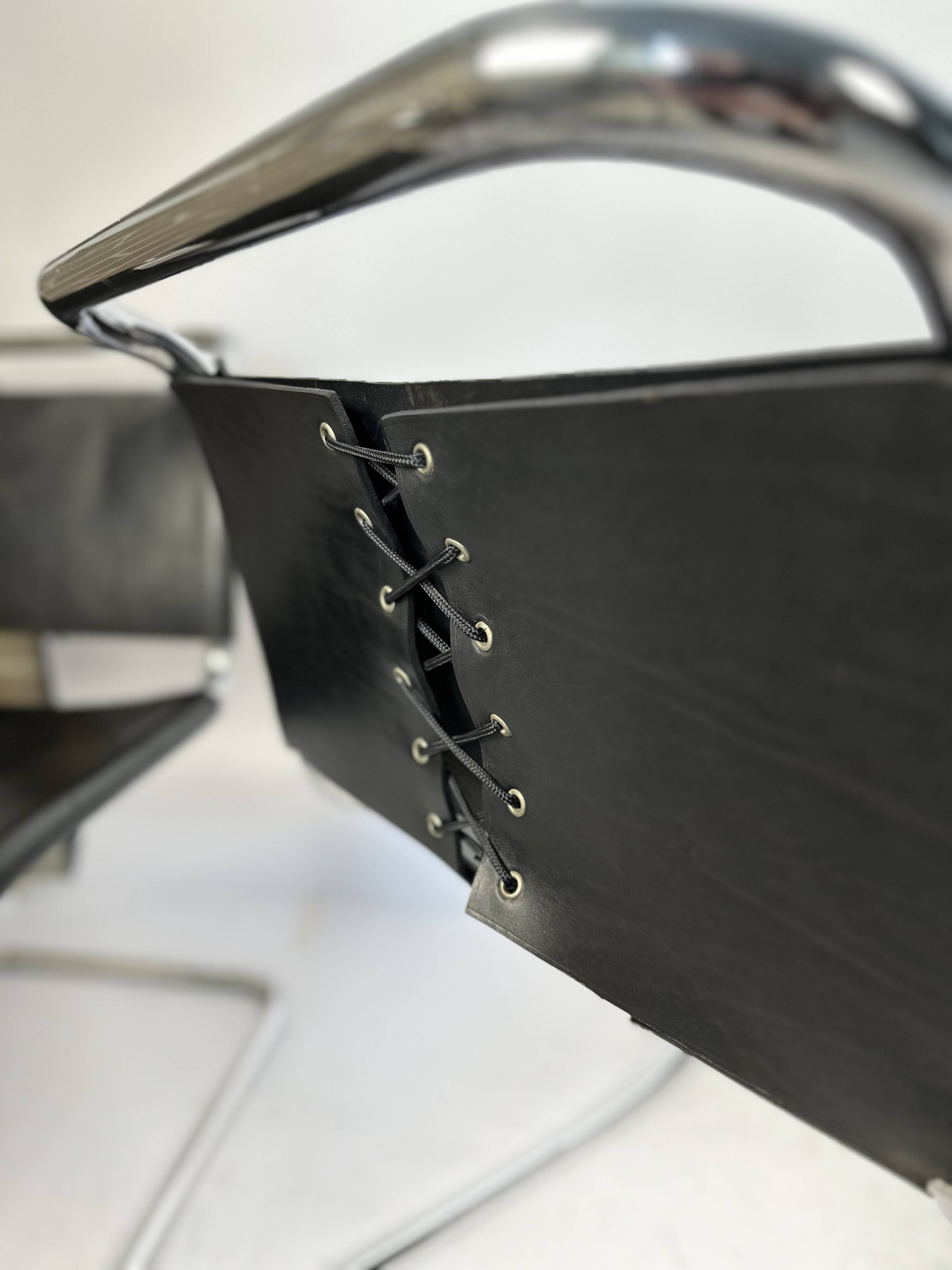 Set of 4 1970s Cantilever Chairs – in the style of Mies van der Rohe (MR10)