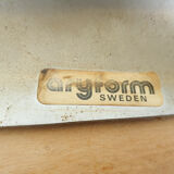 Set of five chrome and leather dining chairs by Aryform, Sweden 1970's