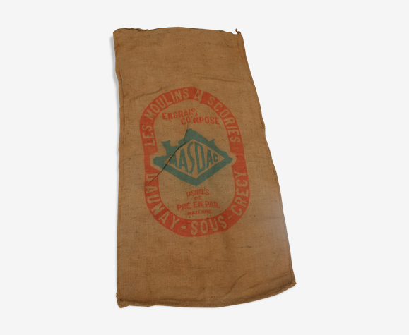 Sac en toile de jute "Moulins Masdac"