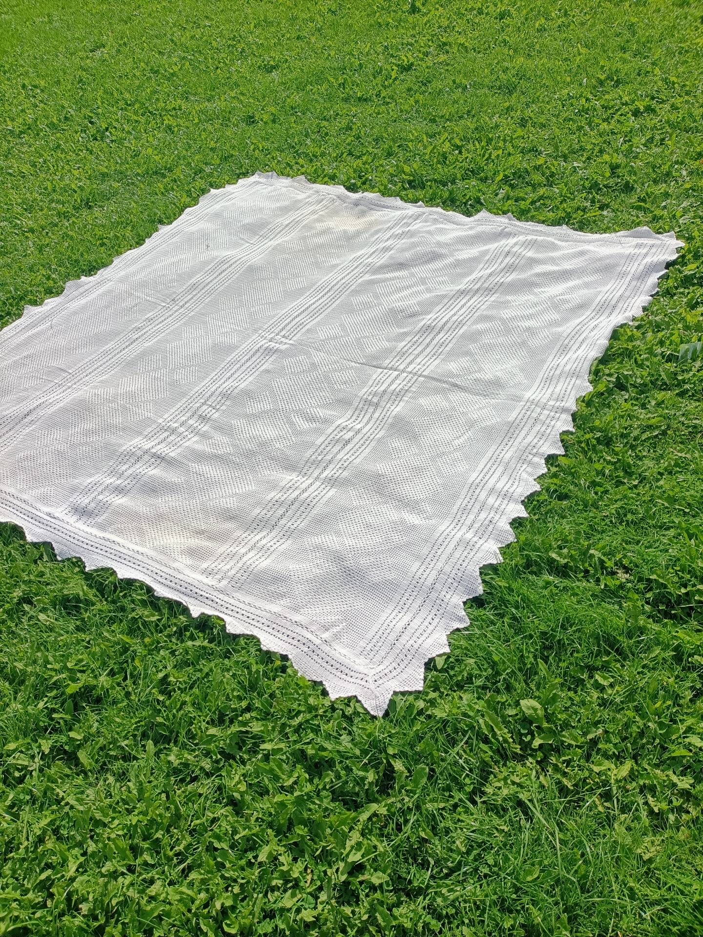 Dessus de Lit Vintage broderie