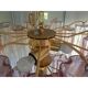 Pink Murano Glass Chandelier Tronchi Venini Style, set of 2 or a pair of chandeliers