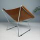 Pierre Paulin AP-14 cognac leather armchair for A. Polak, 1955