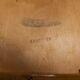 Signed Baumann desk armchair light wood