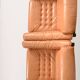 Pair of 1950s Scandinavian leather armchairs