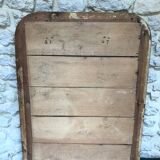 Louis-Philippe mirror 19th century, gold with gold leaf, mercury ice 102x77.5cm