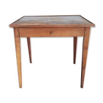 Old workshop writing table