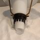 Vintage brass metal ceiling light 50'