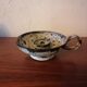 Candle holder fat lava 1960 style vallauris