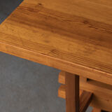 Dining set of 3 in solid oregon pine