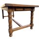 Grande table de ferme en bois massif