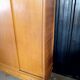 Vintage wardrobe compass feet sliding doors