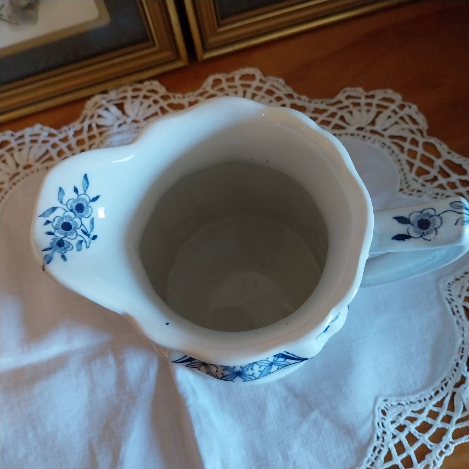 Pichet, pot à lait anglais Victorian Furnival Old Chelsea