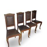 Italian art deco dining chairs 1920s