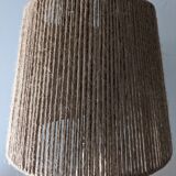 Vintage demijohn XL lamp in glass and jute rope