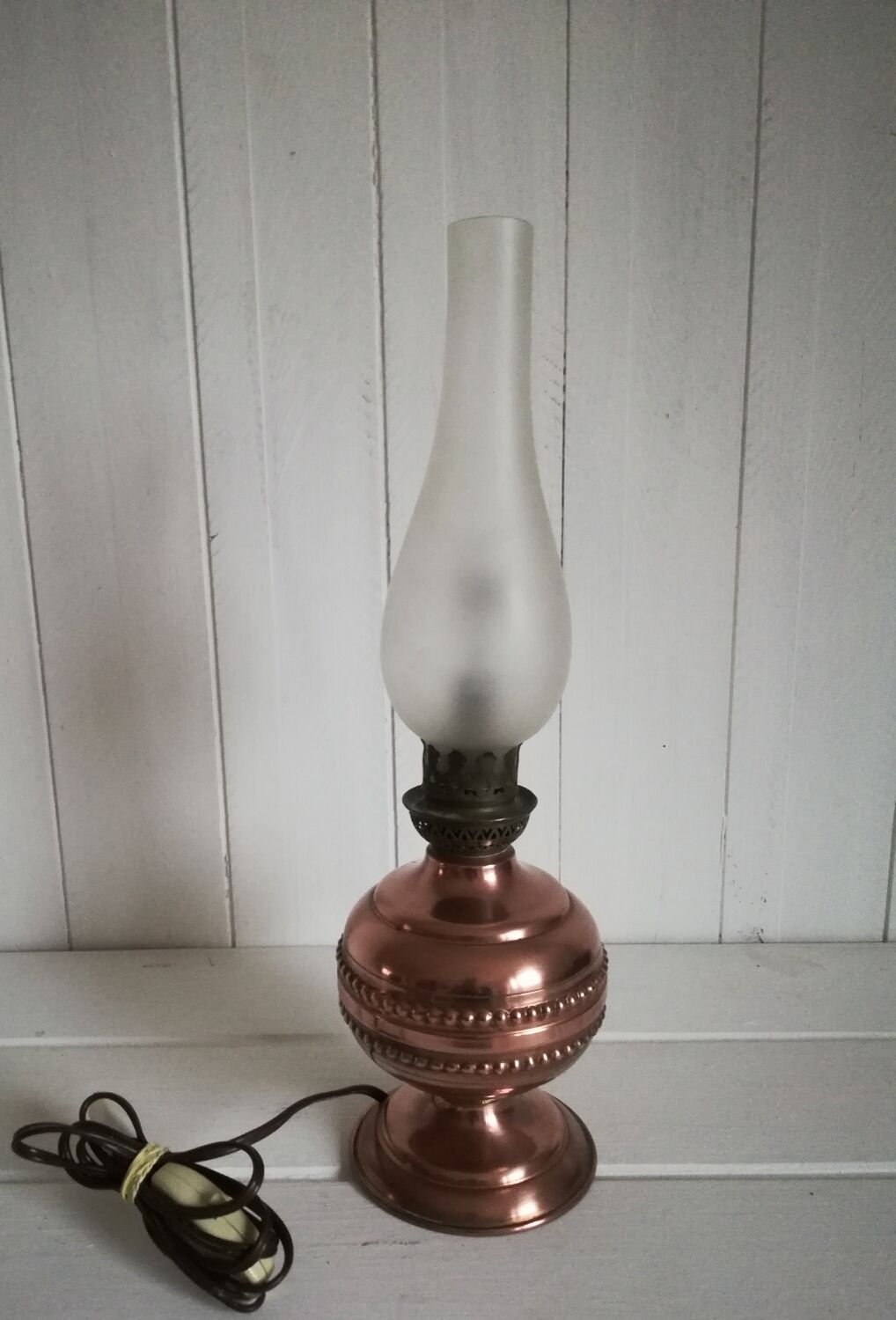 Copper lamp