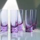 5x Verres Sergio Asti Alexandrite pour Arnolfo di Cambio