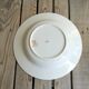 Porcelain service dish by Limoges france nenuphar rose decoration