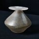 Vintage mouth-blown bubbled glass soliflore