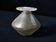 Vintage mouth-blown bubbled glass soliflore