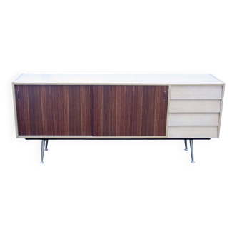 Mid Century Sideboard with brass legs