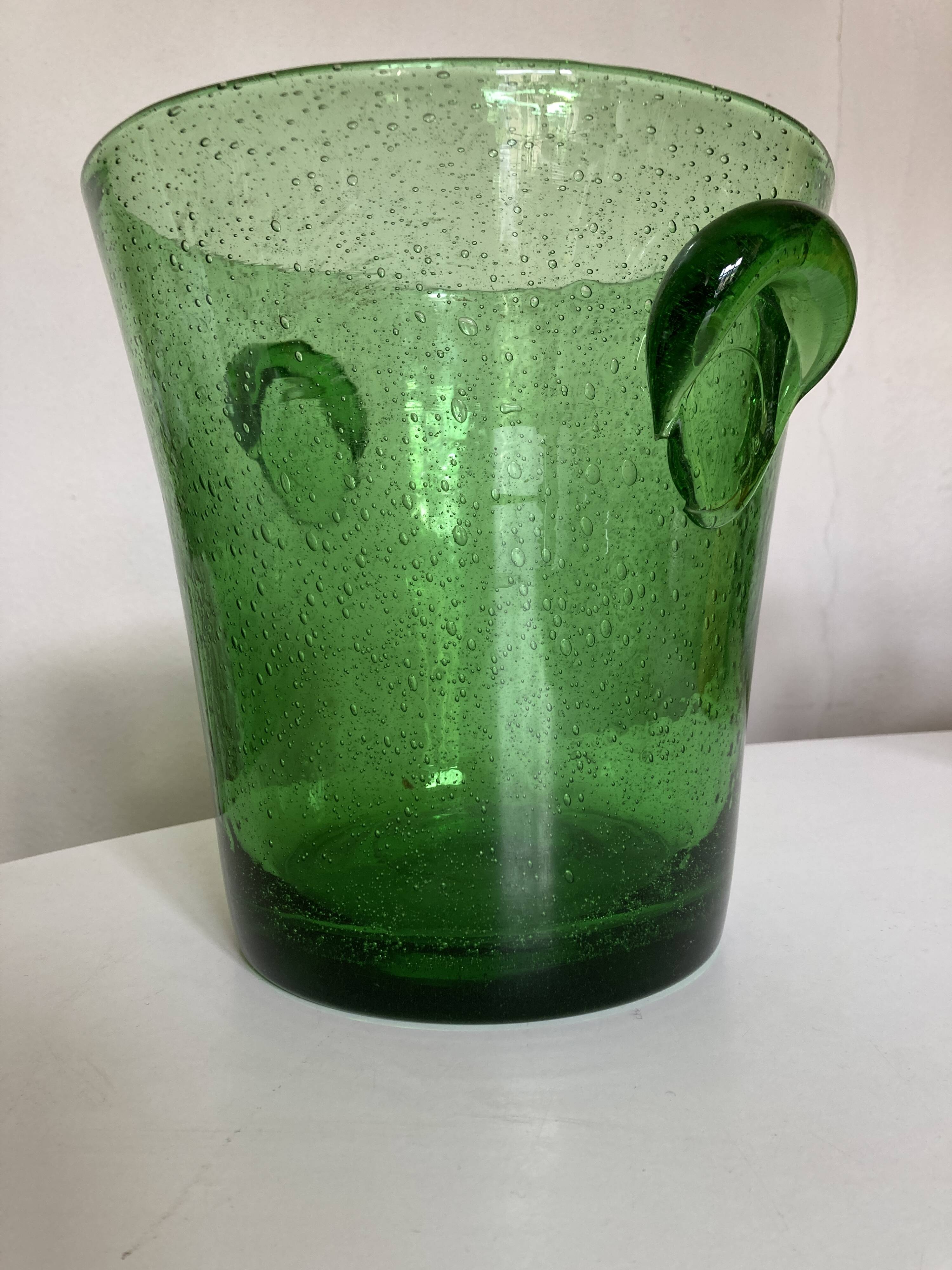 Biot champagne bucket XXXL, 1960 signed