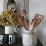 Duo of stoneware pots