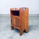Amsterdam School Bedside Cabinet, Netherlands, 1920s