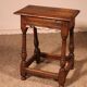Early 17th Century Oak Jointstool