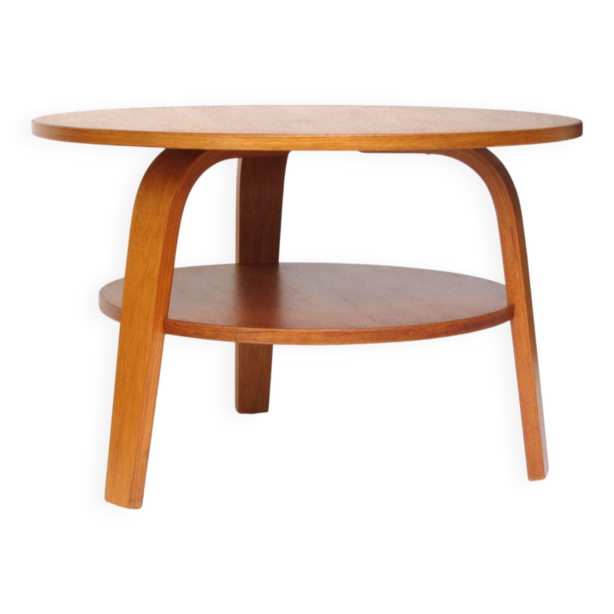 Cees Braakman Pastoe Oak series plywood coffee table