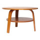 Table basse en contreplaqué de la série Oak de Cees Braakman pour Pastoe