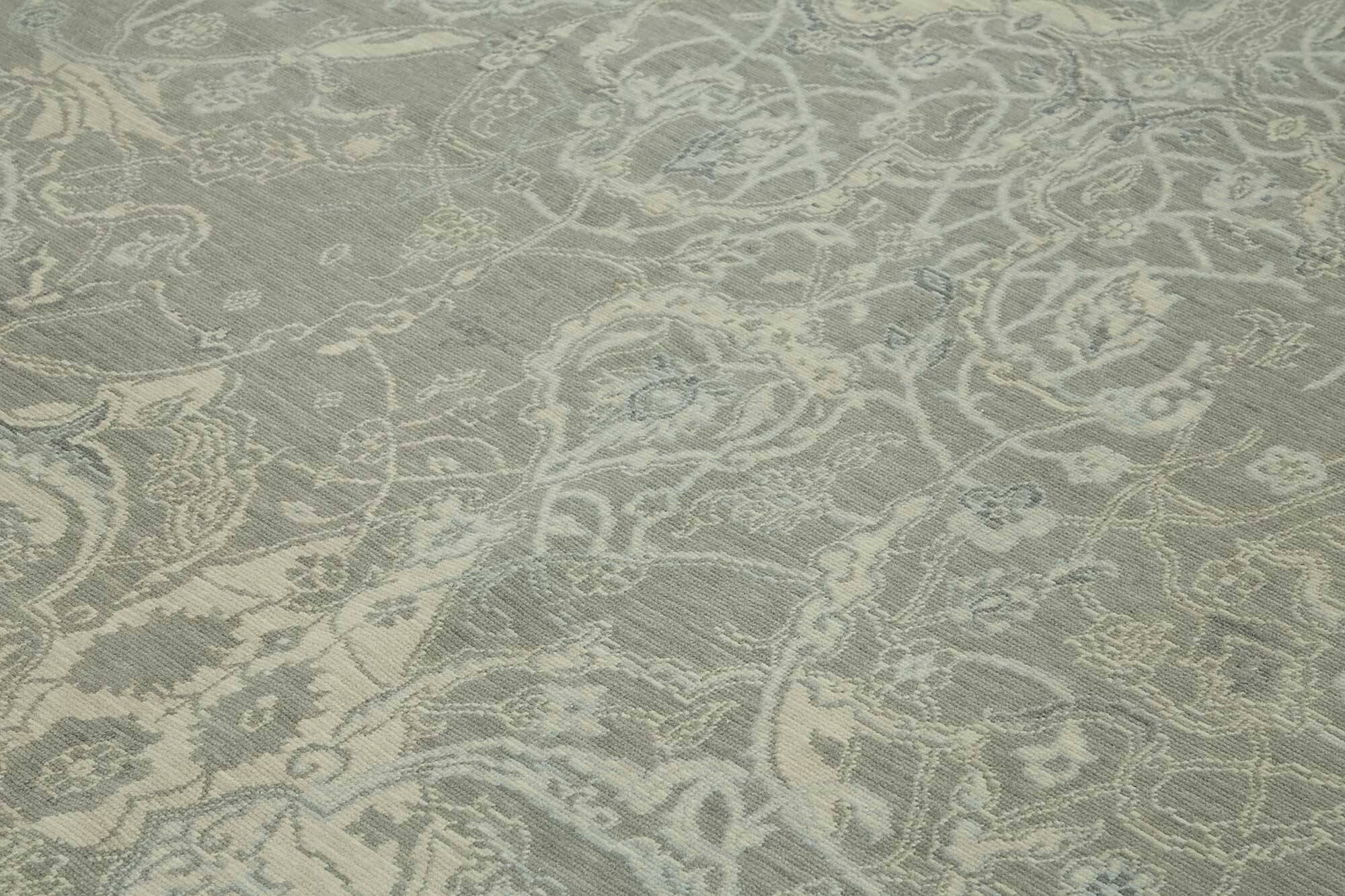 Turkish Handcrafted Loom Oushak Rug 285 cm x 357 cm