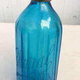 Blue glass siphon