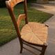 Paire de chaises en merisier de style Louis-Philippe, début du XXe siècle