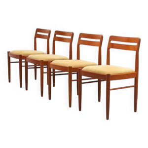 4 chaises de salle à - 1960