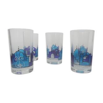 Verre à thé marocain style orientale verres turc traditionnel