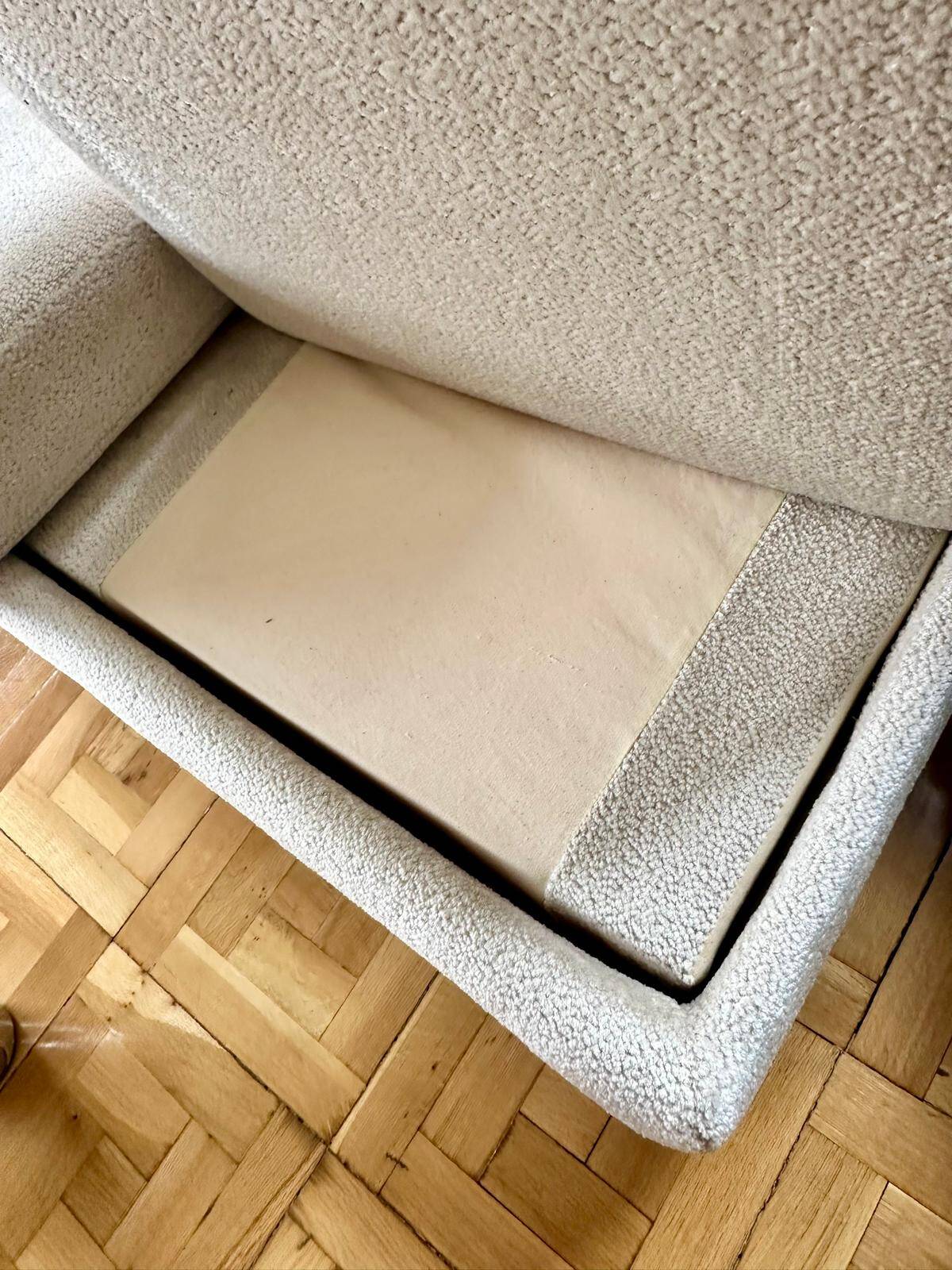 Sofa set + 2 Jacques Charpentier armchairs