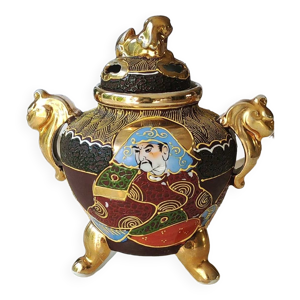 Sucrier Japonais Satsuma, porcelaine