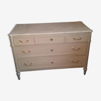 L. XVI Style chest of drawers