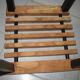 Tabouret à lattes