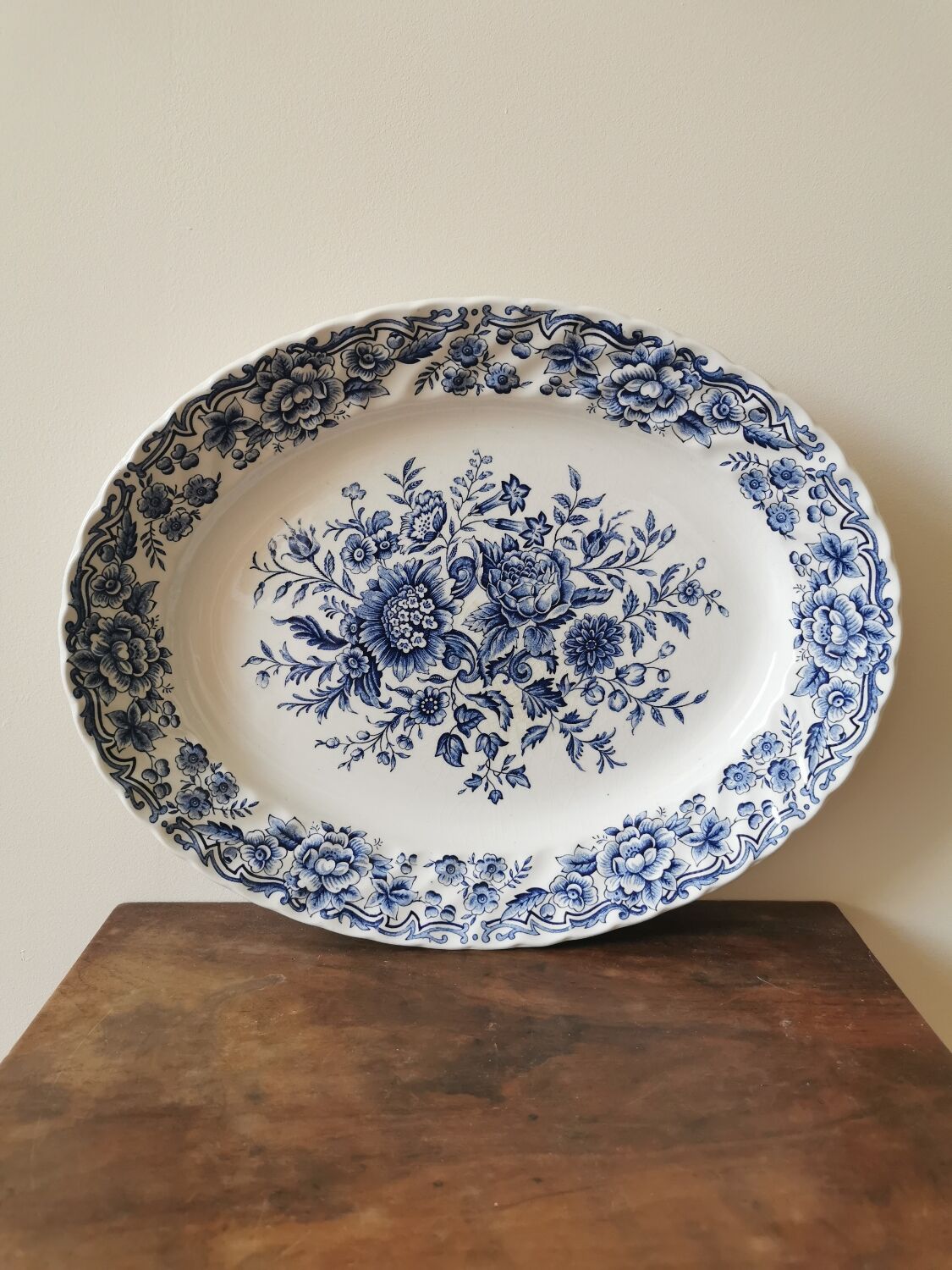 Ridgway vintage oval dish