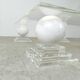 Marble sphere coffee table by Roche Bobois, 1980s