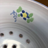 Drainer bowl with its plate