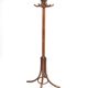 Coat rack parrot curved wood 1900