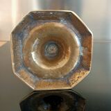 Vintage bronze candle holder
