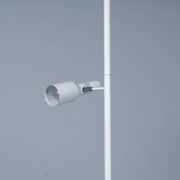 White telescopic floor-to-ceiling lamp model 642 by Hala, 1970s