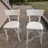 Pair of bistro chairs