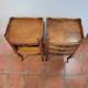 Paire tables de chevet en merisier