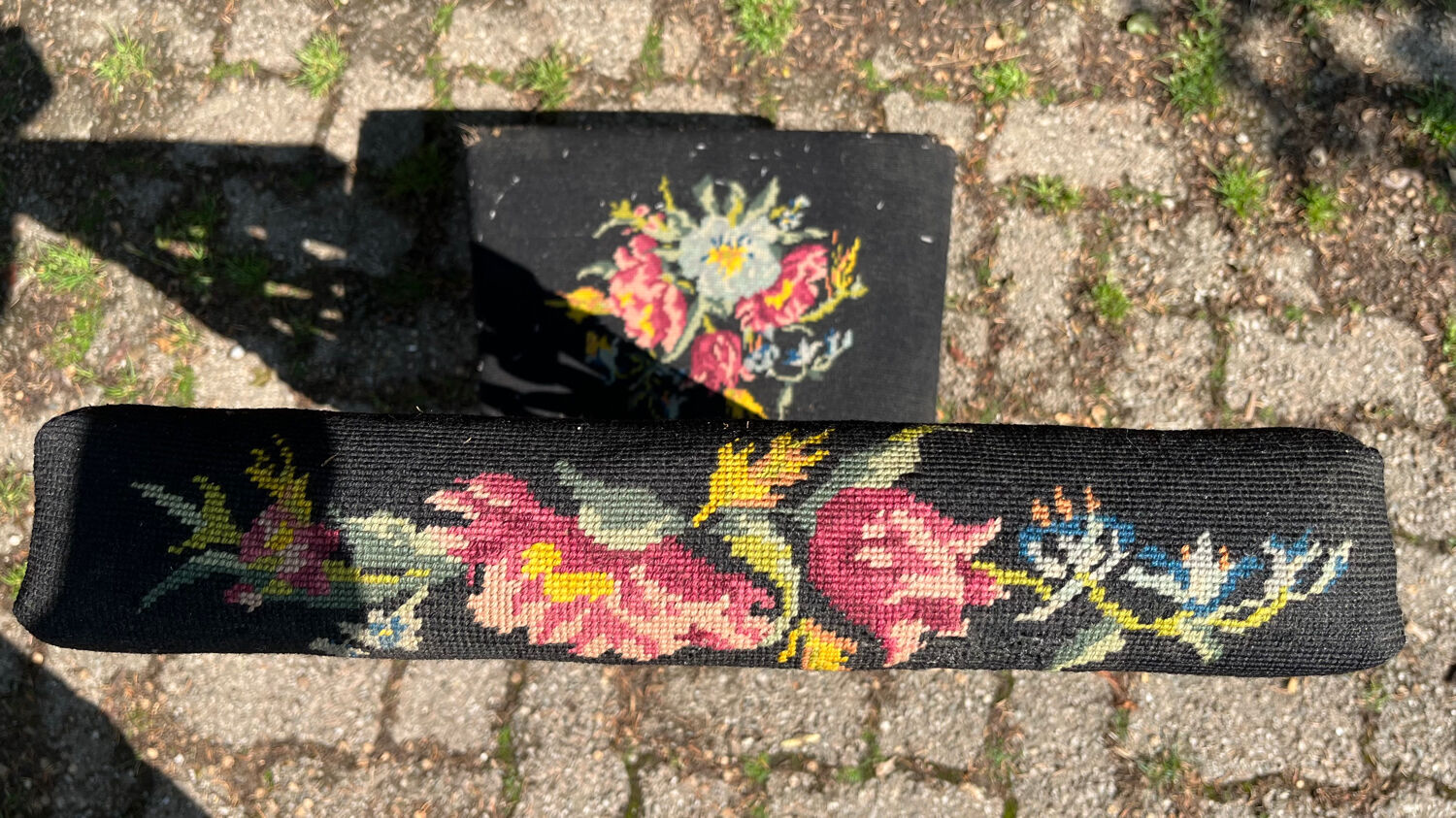 Prayer chair vintage oak