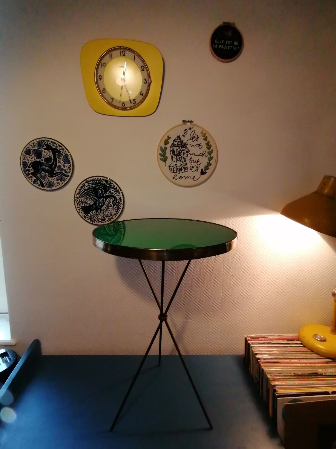 Table whisky by mechanical mirror works INC vintage