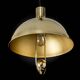 Small dome pendant in brass by Florian Schulz, Germany.